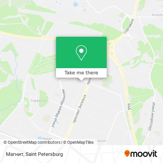 Магнит map