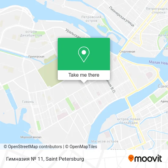 Гимназия № 11 map