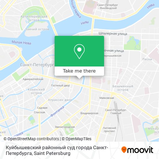 Куйбышевский районный суд города Санкт-Петербурга map