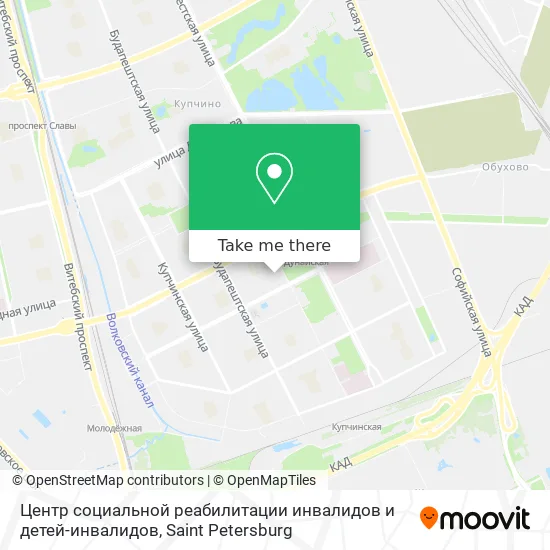 Центр социальной реабилитации инвалидов и детей-инвалидов map