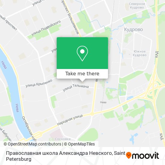 Православная школа Александра Невского map