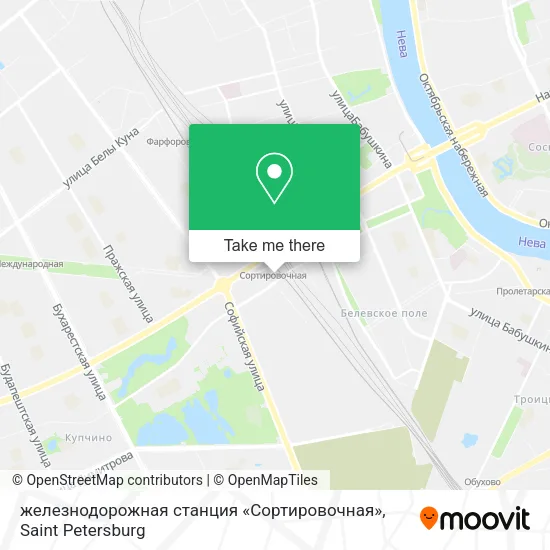 железнодорожная станция «Сортировочная» map