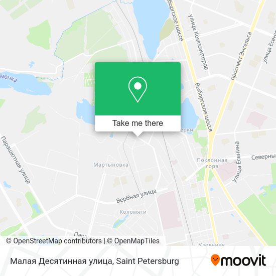 Малая Десятинная улица map