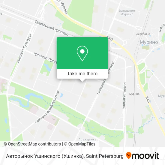 Авторынок Ушинского (Ушинка) map