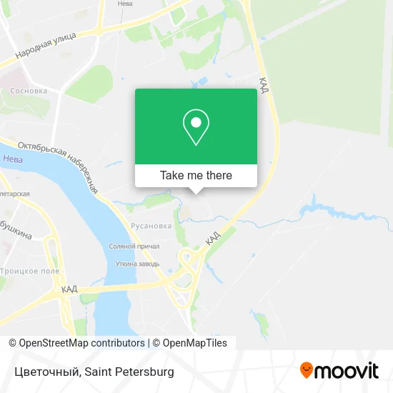 Цветочный map