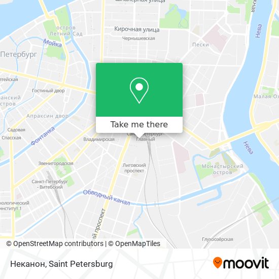 Неканон map
