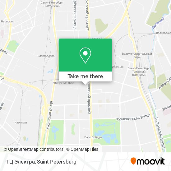 ТЦ Электра map