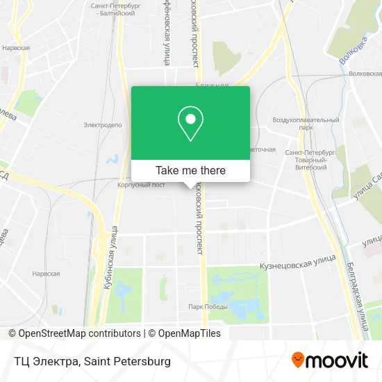 ТЦ Электра map