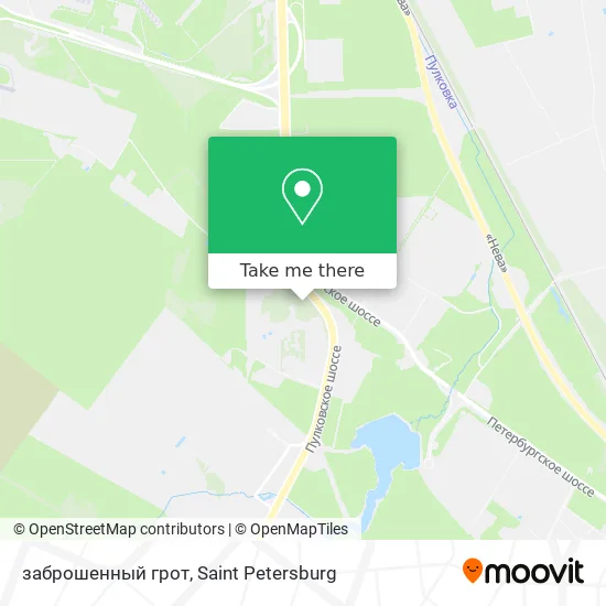 заброшенный грот map