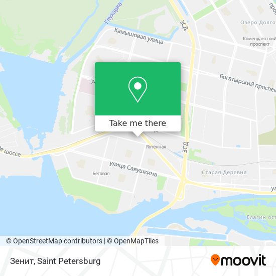 Зенит map