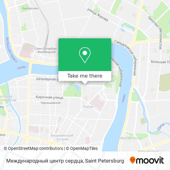 Международный центр сердца map