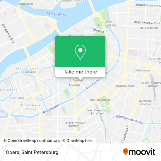 Opera map