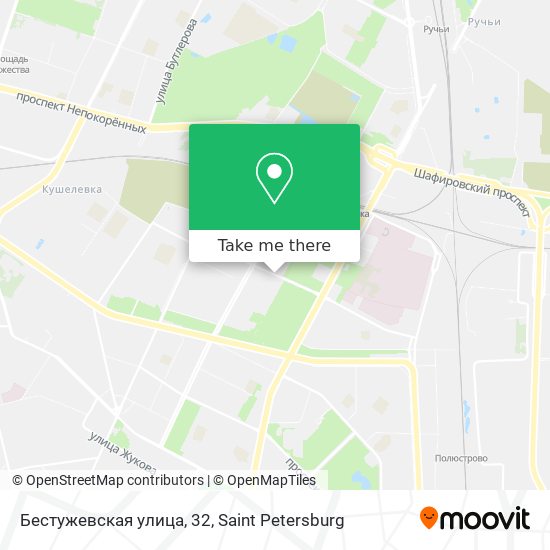 Бестужевская улица, 32 map