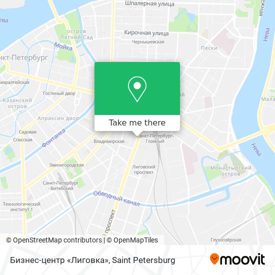 Бизнес-центр «Лиговка» map