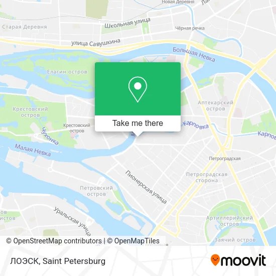 ЛОЭСК map