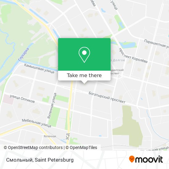 Смольный map