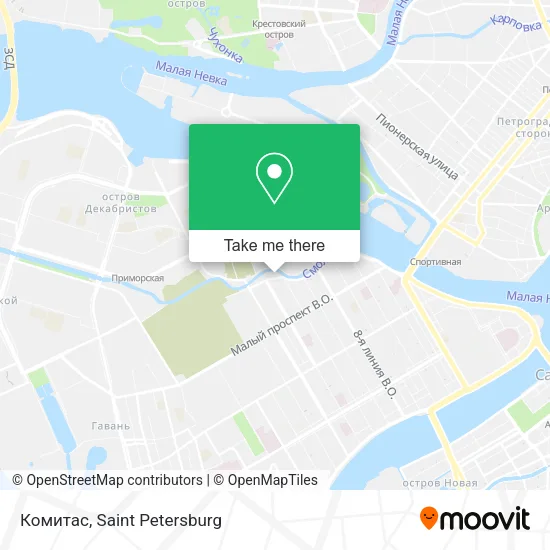 Комитас map