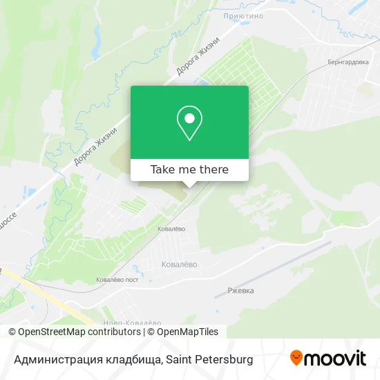 Администрация кладбища map