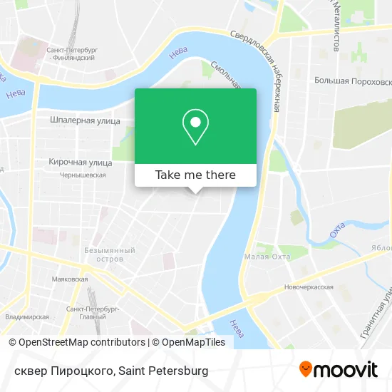 сквер Пироцкого map