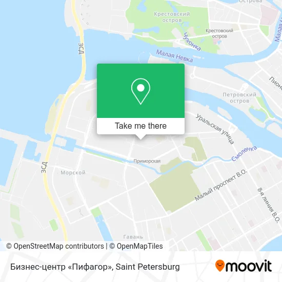 Бизнес-центр «Пифагор» map