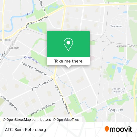 АТС map