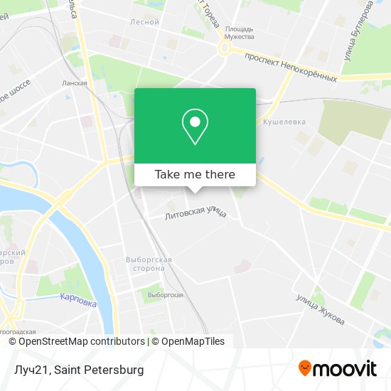 Луч21 map