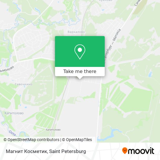 Магнит Косметик map