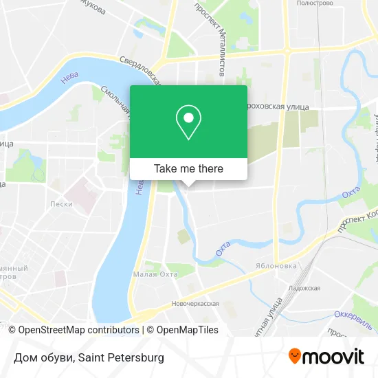 Дом обуви map