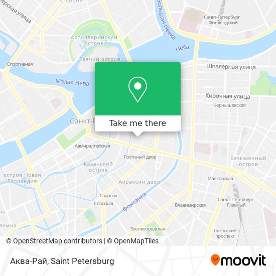 Аква-Рай map