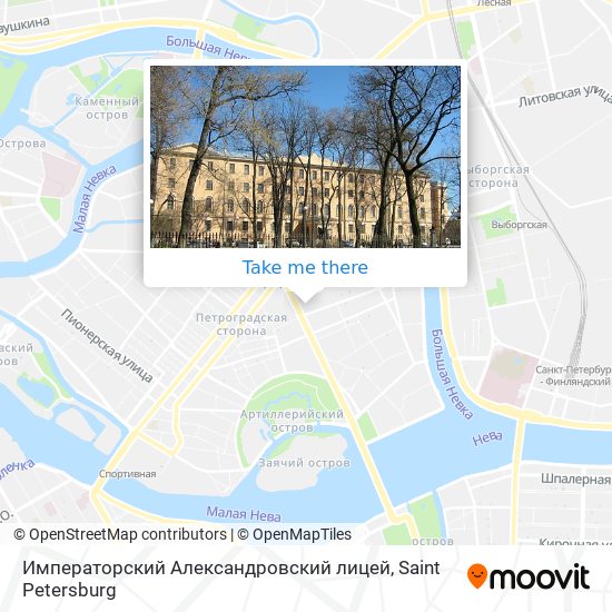Императорский Александровский лицей map