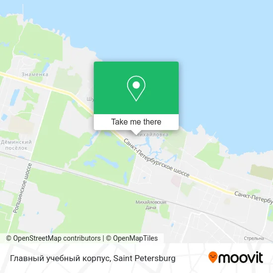 Главный учебный корпус map