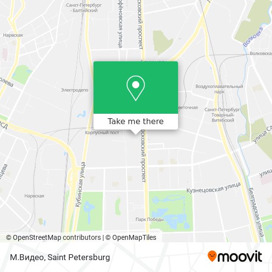 М.Видео map