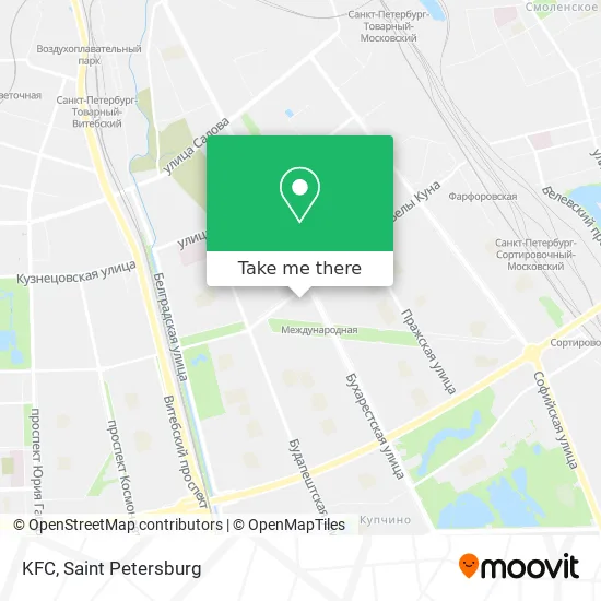 KFC map