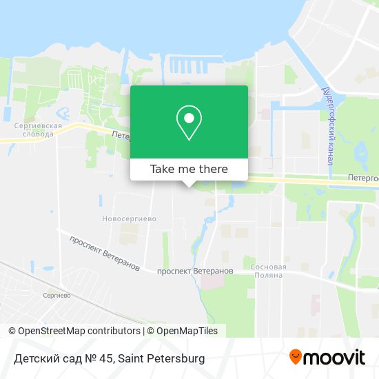 Детский сад № 45 map