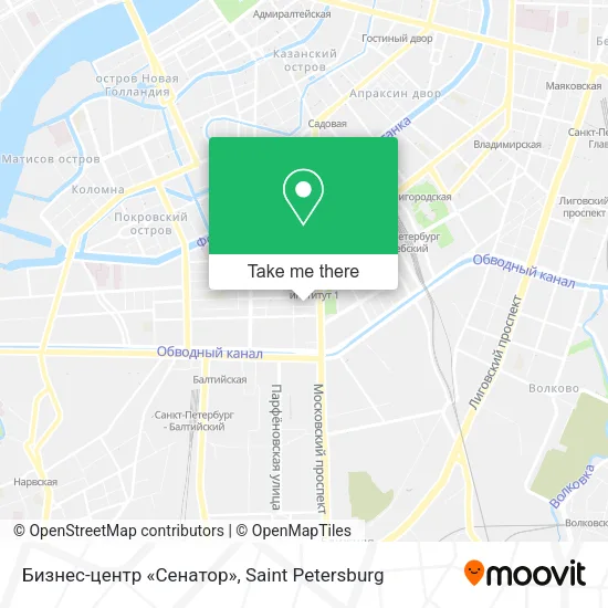 Бизнес-центр «Сенатор» map