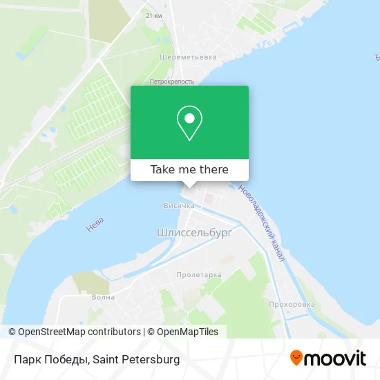 Парк Победы map