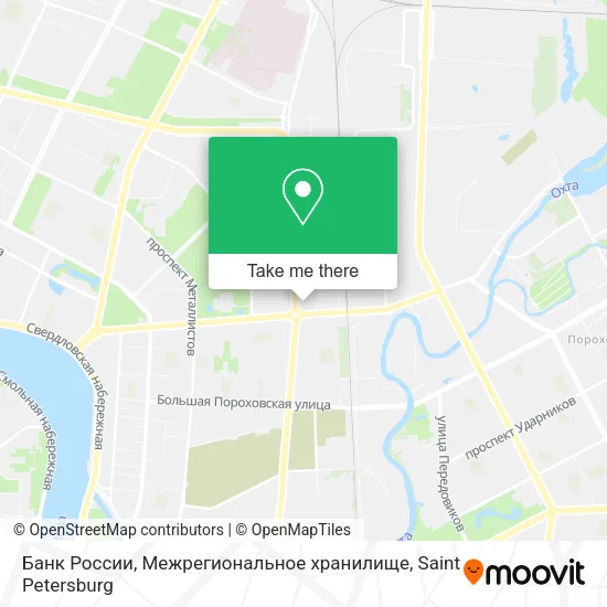 Банк России, Межрегиональное хранилище map