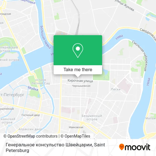 Генеральное консульство Швейцарии map