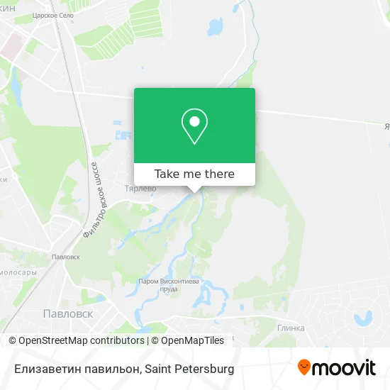 Елизаветин павильон map