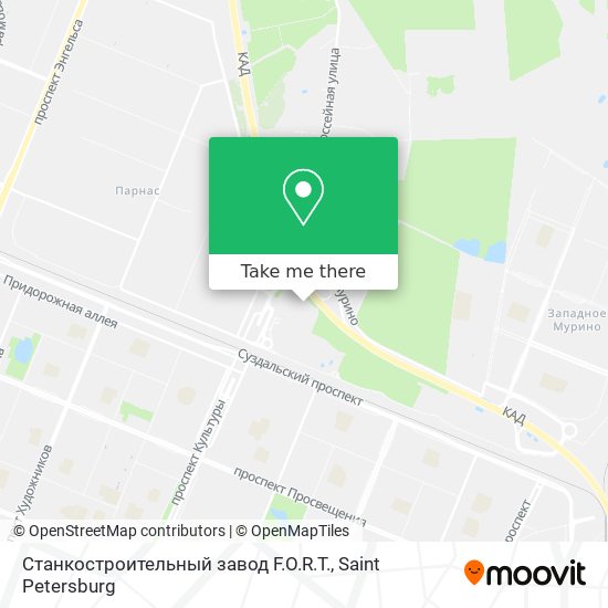 Станкостроительный завод F.O.R.T. map