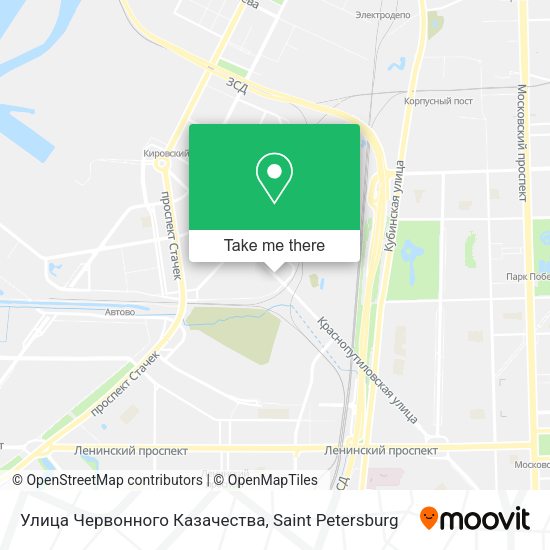 Улица Червонного Казачества map