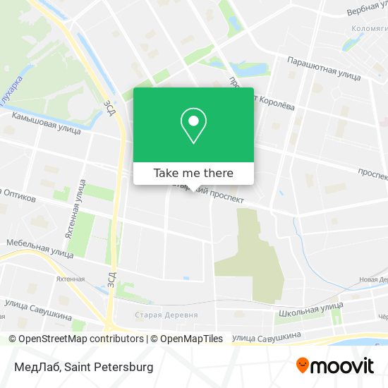 МедЛаб map