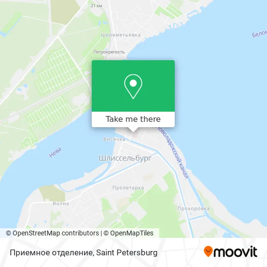 Приемное отделение map