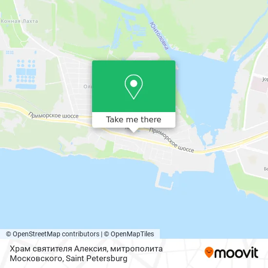 Храм святителя Алексия, митрополита Московского map
