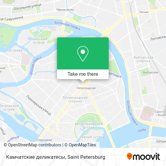 Камчатские деликатесы map