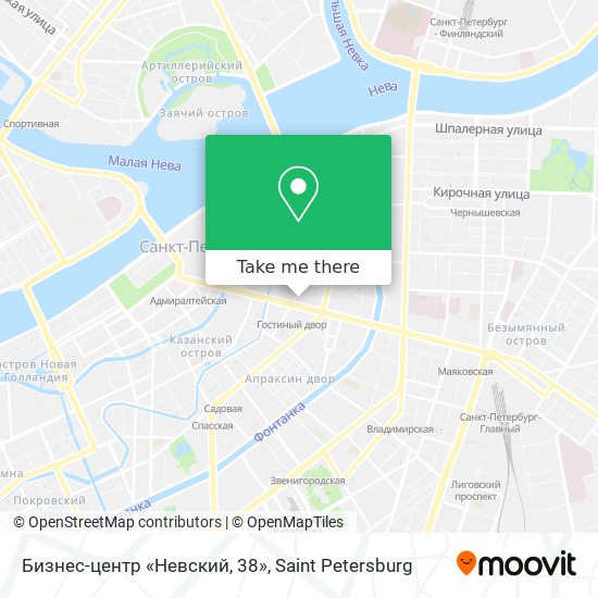 Бизнес-центр «Невский, 38» map