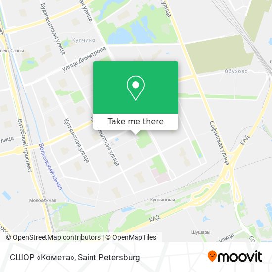 СШОР «Комета» map