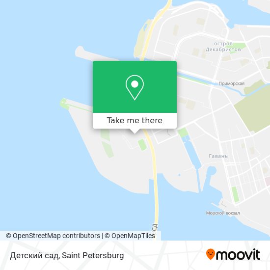 Детский сад map