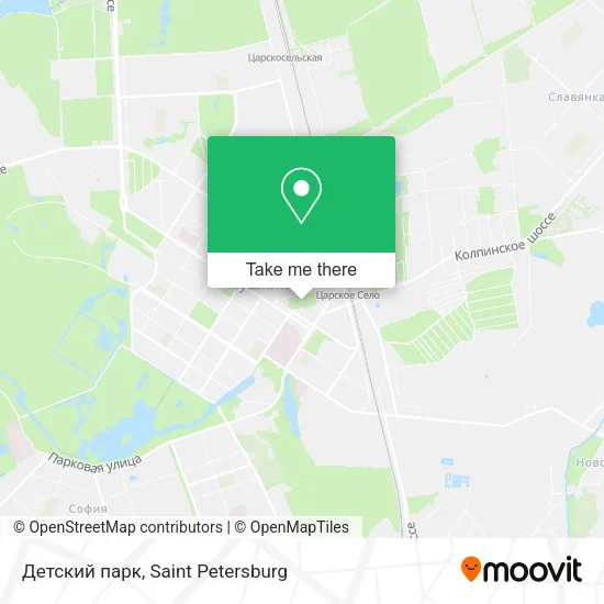 Детский парк map