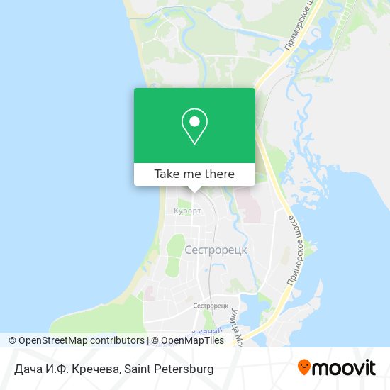 Дача И.Ф. Кречева map